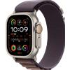 Watch Apple Watch Ultra 2 (2023) LTE 49mm Natural Titanium Case with Alpine Loop L - Indigo