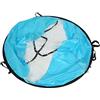 Odorkle Kayak Sail, 108cm Vela Pieghevole Kayak con Finestra Chiara, Adatto per Kayak, Canoe, Gonfiabili, Barche (Blue)