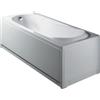 Vasca Rettangolare Senza Idromassaggio C/pannelli Mod. Diamante Cm. 150 X 70
