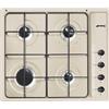 Smeg S64SAV2 piano cottura Avena Da incasso 60 cm Gas 4 Fornello(i)