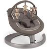 Nuna Sdraietta Leaf Grow con Barra Giochi - Granite