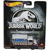 Hot Wheels Modello DieCast JURASSIC WORLD UNIMOG U 1300 L - scala 1/64 lungezza 6cm Premium HCP08