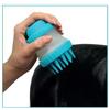 Leopet - Spazzola Splendy con dispenser porta sapone