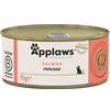 APPLAWS Cat Mousse Tin Cibo umido per gatti Salmone 70g