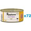 APPLAWS Kitten Chicken Breast cibo umido per gattini pollo in gelatina 72 x 70g