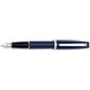 Aurora Penna stilografica Aurora Style Blu finiture cromate pennino F E12