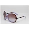 TOM FORD Sonja TF 185 83Z 64 Crystal Violet w/Violet Gradient lenses