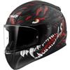 LS2 - Casco LS2 - Casco FF353 Rapid II Kaiju Matt Nero / Rosso / Bianco