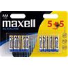 Maxell Ministilo Lr03 Aaa Conf.Da 10 Pile