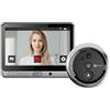 Ezviz DP2C - Campanello con spioncino WIFI, Monitor 4,3" Pollici, Batteria ricaricabile da 4.600 mAh, - CS-DP2C
