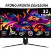MSI PROMO MSI MPG 321CURX QD-OLED Monitor CURVO PC 80 cm (31.5") 3840 x 2160 Pixel 4K Ultra HD Nero IN PRONTA CONSEGNA