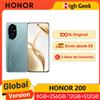 Honor Versione globale HONOR 200 5G Smartphone Snapdragon 7 Gen 3 Android 14 6.7'' Display AMOLED 5200mAh - Black