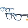 Ray-Ban Wayfarer Ease Change RX 4340V (8384) - RB 4340V 8384