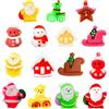 POPOYU 15 pezzi Mochi Squishy Giocattoli, Mini Kawaii Moji Squishies, Natale Party bomboniere per bambini, simpatico giocattolo da spremere per calze, calendario dell'Avvento