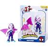 SPIDEY AND HIS AMAZING FRIENDS Hasbro Marvel, Spidey e i Suoi Fantastici Amici, Ghost-Spider, Giocattolo con Accessorio