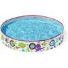 Bestway Piscina Rigida Infantile PVC Pesci 152x25 cm +2 Anni Giardino 55029