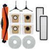 MYAYD Accessori di ricambio per aspirapolvere robot Xiàomi Robot Vacuum X20 MAX, set di accessori contiene 1 spazzola principale, 2 filtri, 2 panni mop, 4 sacchetti per polvere, 2 spazzole laterali
