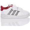Adidas Baby Red & Silver