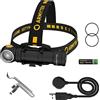 Armytek Torcia frontale LED Armytek Nuovo Wizard C2 Pro Max bianco freddo 4000 lumen Ricaricabile USB + batteria 21700 Li-Ion 5000mAh