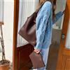 Tote Bag in pelle per le donne, borsa a tracolla da donna, borsa a mano