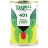 Natural code dog 401 pollo, salmone e carote 400gr