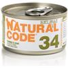 Natural code 34 tonno e kiwi in jelly 85gr