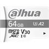 Dahua TF-P100-64G - Micro SD Card da 64 GB specifica per videosorveglianza