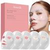 Souvik Maschera Bio Collagene Viso, 39g Maschera al Collagene con Acido Ialuronico, Idratante, Affinamento dei Pori, Trattamento delle Rughe, Per Tutti i Tipi di Pelle (5 Pezzi)