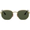 Ray-Ban Rb3548n Occhiali da Sole, Contemporanei, Verde-Oro, 51 Unisex-Adulto