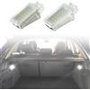 MKptopia 2 luci LED per porta di cortesia per vano piedi, per bagagliaio, Compatibile con Au-di A3 8P A4 B6 B8 A5 A6 C5 A8 Q5 Q7 TT, compatibile con VW GTi/Golf EOS Be-etle