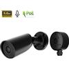 Ajax Telecamera IP bullet 5Mp PoE Nero 3K BulletCam + BOX - 79024 (2.8mm)