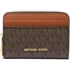 MICHAEL KORS PORTACARTE JET SET PICCOLO - 32T4GJ6Z5B - marrone