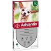 BAYER ADVANTIX 4 pip PER CANI FINO A 4 KG scadenza prodotto 10/2025