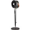 Ardes Lumia AR5CIR02 elegante ventilatore a piantana silenzioso e potente con telecomando Grigio"