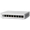 Cisco Catalyst 1200-8T-D Smart Switch, 8 Port GE, Ext PS, Desktop, Limited Lifet