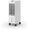Olimpia Splendid, Peler 4T Raffrescatore Evaporativo, 4 Litri, Purificatore d'Aria, Raffrescamento, Ventilazione, Touchscreen Display, Facilità di Trasporto