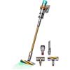 Dyson V15 Detect Absolute 2023 Gold Aspirapolvere Senza Fili, Senza Sacco