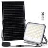 Aigostar Faro Led 150W Grigio con pannello solare IP66 CCT temperatura colore regolabile Dimmerabile con telecomando e con sensore crepuscolare Aigostar