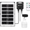 Aigostar Lampadina Led T100 35W con pannello solare IP65 Bianco freddo 6500K Aigostar