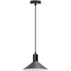 Aigostar Lampadario da soffitto Cone Nero opaco 1 x E27 Aigostar