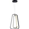 Aigostar Lampadario da soffitto Drawn Nero 36W Bianco freddo 6500K Aigostar