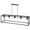 Aigostar Lampadario da soffitto Piped Nero opaco 5 x E27 Aigostar