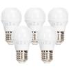Aigostar Confezione da 5 Lampadine Led E27 G45 6W Bianco caldo 3000K Aigostar