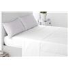 Miracle Home. Federe, 2 unità, 50% Cotone, 50% Poliestere, 70 x 50. Letto 135, Crudo