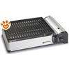 Kemper Barbecue Portatile con Piastre Antiaderente e Vaschette Raccogli Grassi - Confezione Da 1 Pezzo