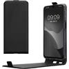 kwmobile Cover compatibile con Samsung Galaxy A16 5G - Custodia verticale Flip Case Cover in simil pelle - con linguetta calamita