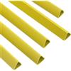 PATIKIL Barre Rilegatura 15mm Formato A4 120 Fogli Giallo 10Pz | Dorsi Plastici Rilegaturav, Capacità Raccoglitore Rapporto, Raccoglitore Presentazione Triangolare, Copertina Rapporto