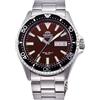 Orient Sports Kamasu / Mako III - Orologio Da Uomo Automatico a Carica Manuale Impermeabile Bracciale e Cassa In Acciaio Metallizzato Quadrante Rosso - RA-AA0003R39B RA-AA0003R