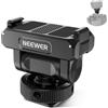 NEEWER Adattatore per Action 5 Pro, Attacco Magnetico per Action Camera Inclinabile a 160° a Sgancio Rapido con Cold Shoe, Filetto 1/4 Compatibile con DJI Osmo Action 5 Pro Action 4 Action 3, AC012