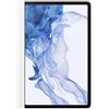 Samsung Note View Cover Custodia a libro con Copertina Trasparente per Galaxy Tab S7 | Tab S8, Bianco